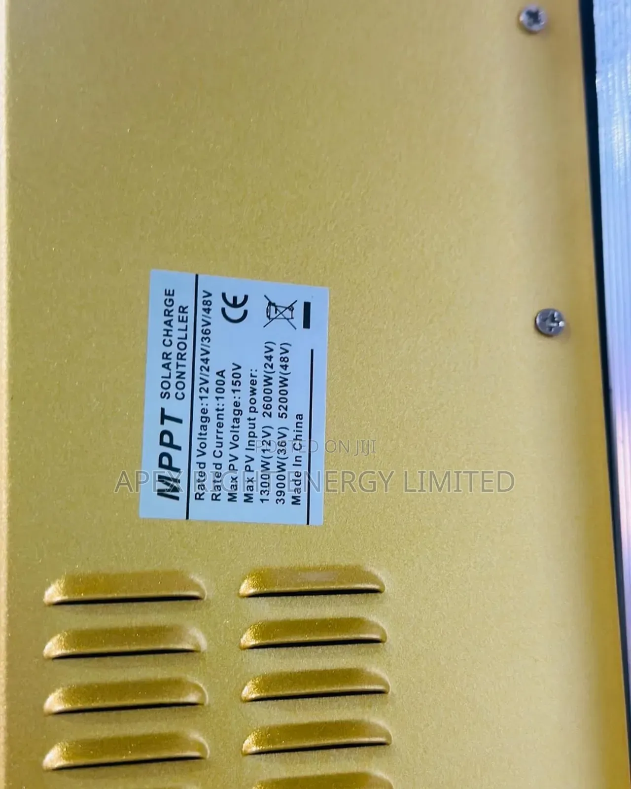 100ah Sms Mppt Charge Controller 12v/24v/36v/48v
