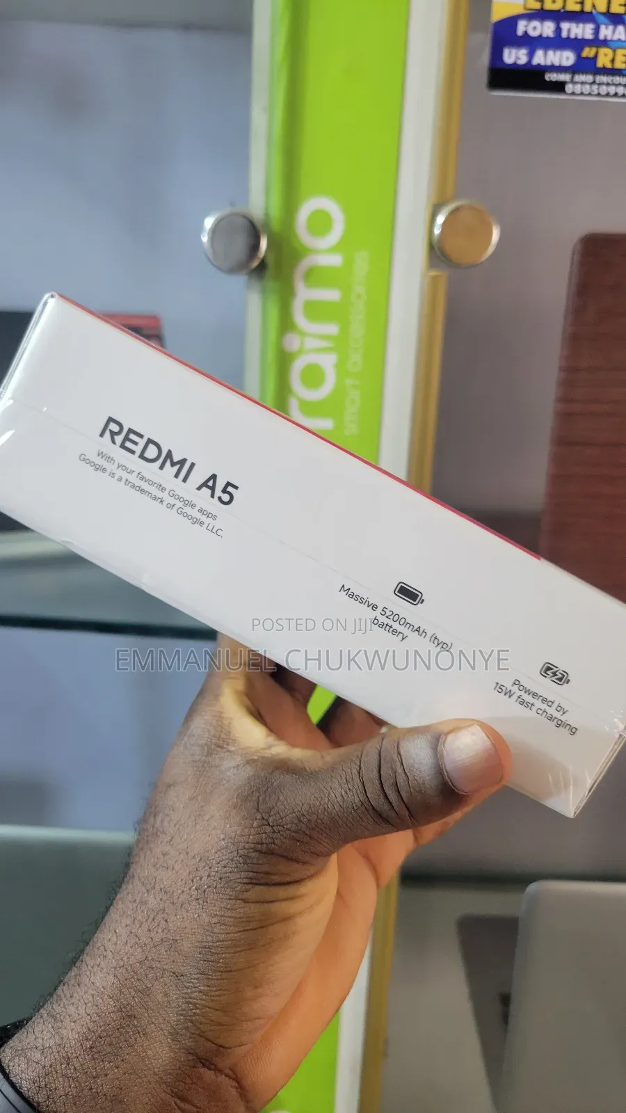 New Xiaomi Redmi A5 4G 128 GB Black
