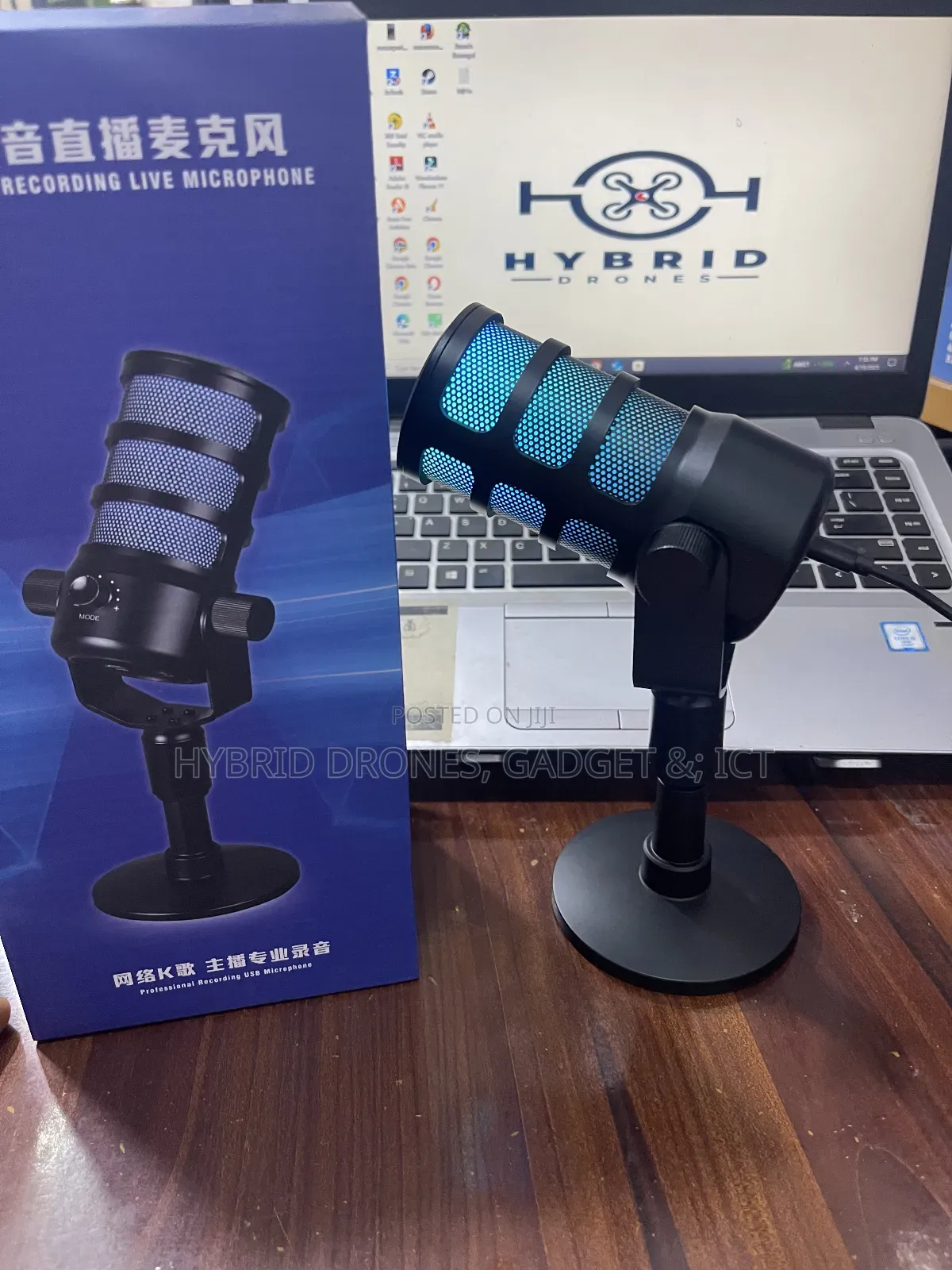 Profesional Podcast Microphone for Vlog, Livestream Podcast