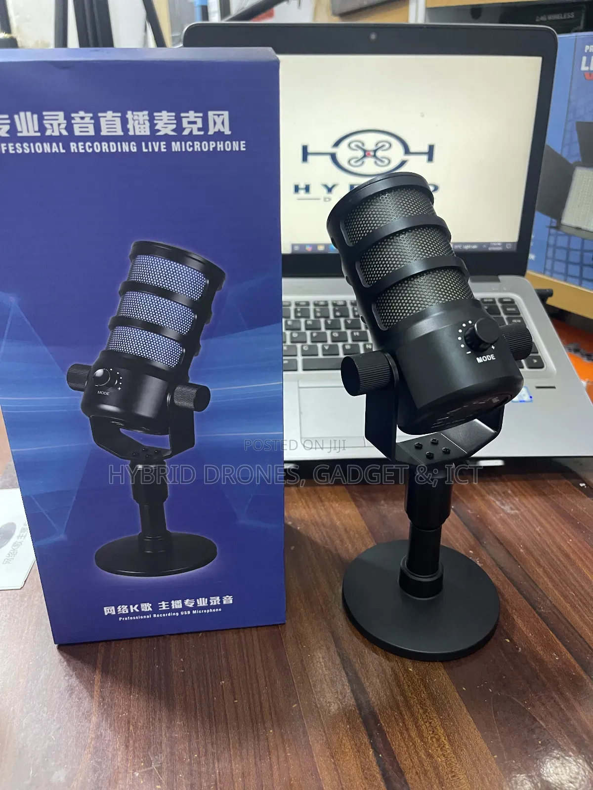 Profesional Podcast Microphone for Vlog, Livestream Podcast