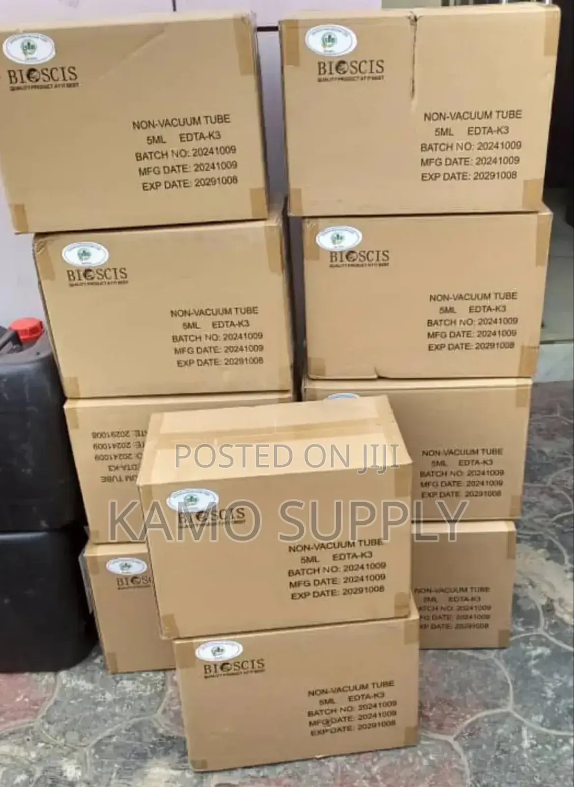 Edta Blood Collection Non Vacuum Tube 1000pcs/Carton