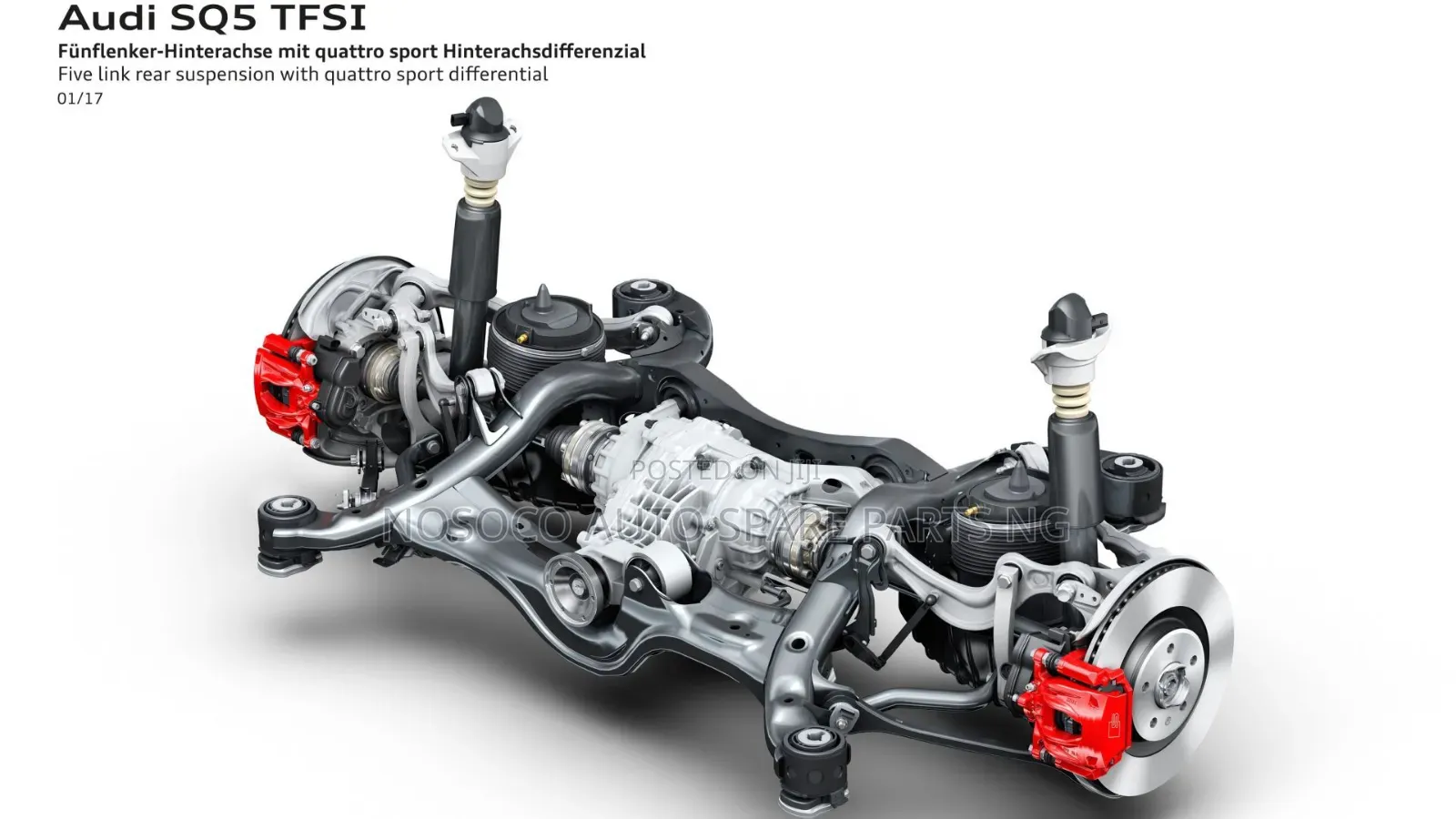Front and Back Axle Balloon Shop Shaft Low Arm Audi Q5