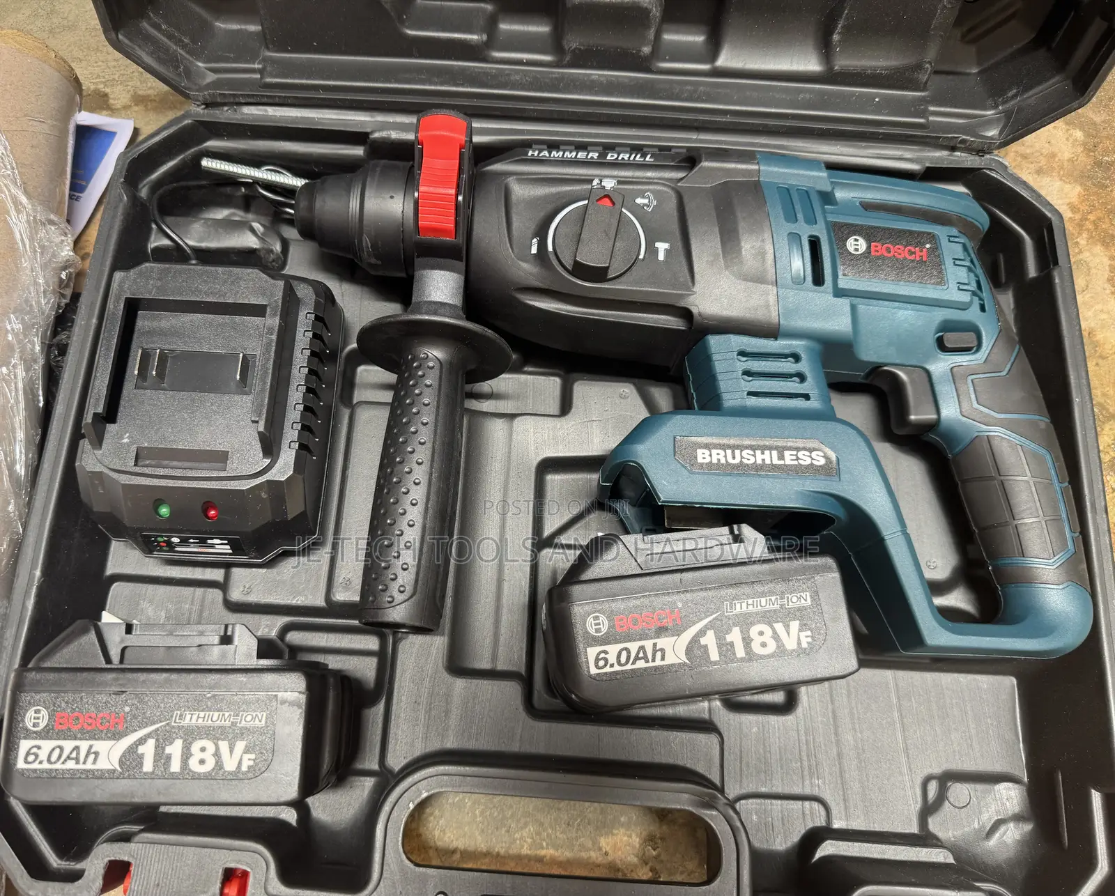 Bosch 118v Brushless Cordless Hammer Drill