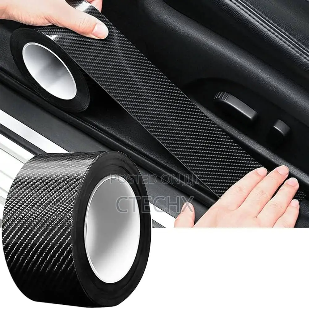 5d Carbon Fiber Reflective Car Sticker Protector Tape