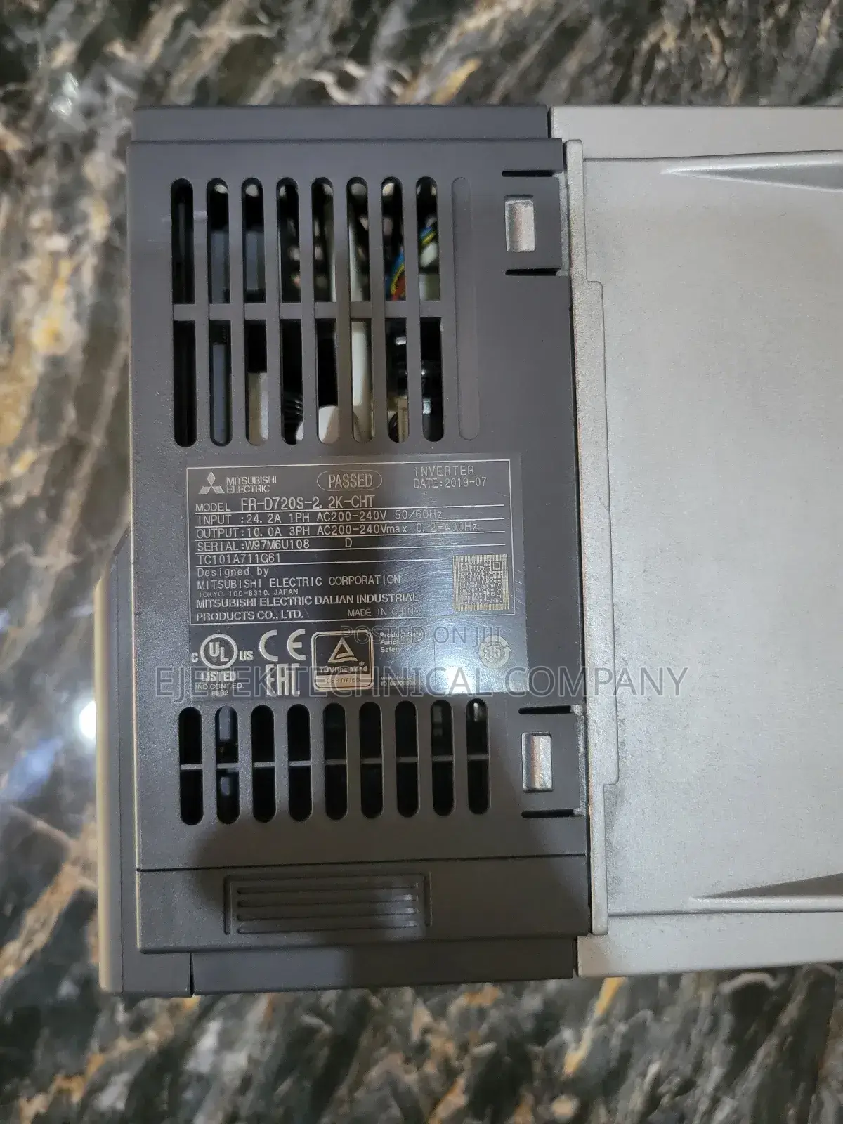 Mitsubishi Inverter Drive 2.2kw/ 1phase