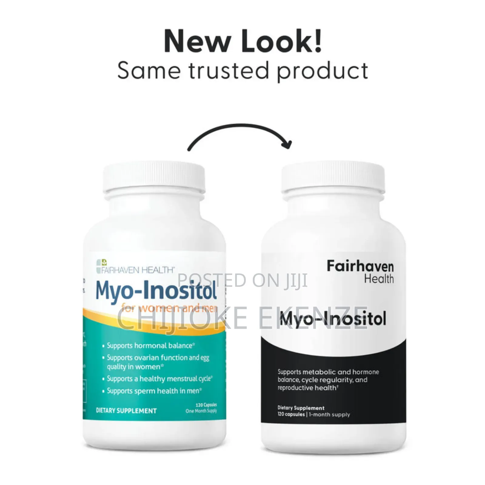 Fairhaven Health Myo-Inositol X 120 Capsules