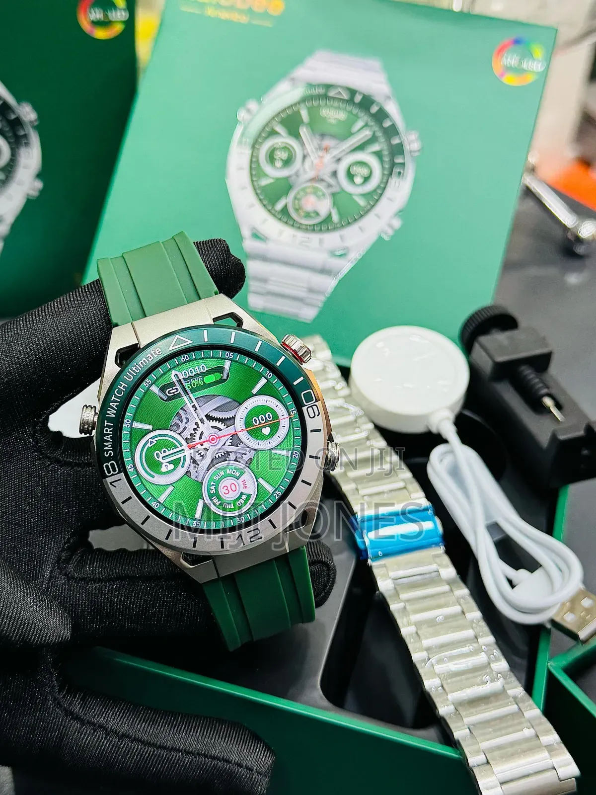 Dual Band Smartwatch - Ip67 Waterproof Always on Display"