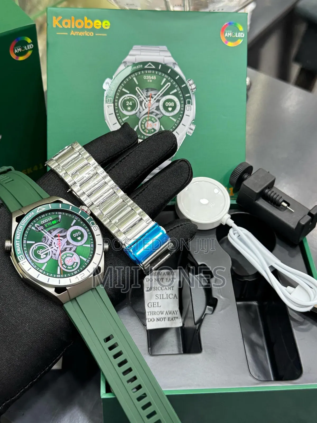 Dual Band Smartwatch - Ip67 Waterproof Always on Display"