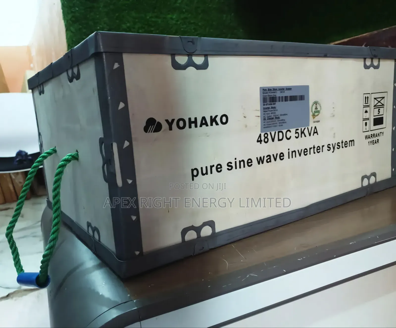 5kva Yohako Pure Sine Wave 48volts System