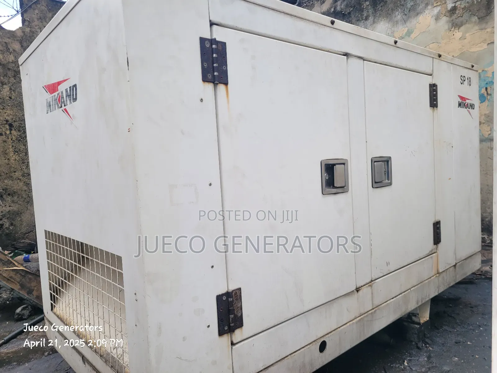 Top-Notch 20 Mikano Soundproof Diesel Generator for Sale