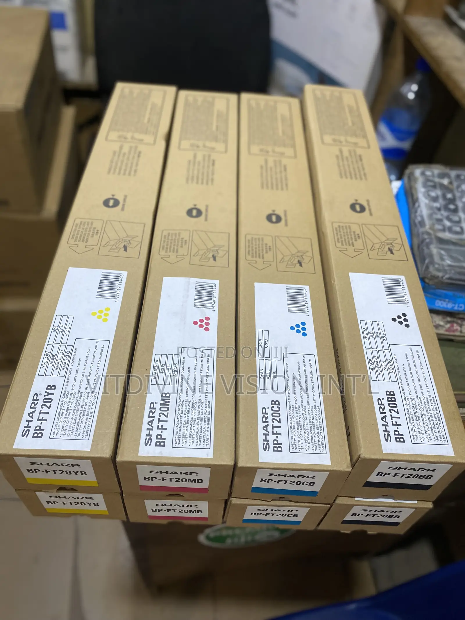 Sharp Bp --20mb ,Bp -Ft20cb,Bp -20c25,10c20 Yellow Toner