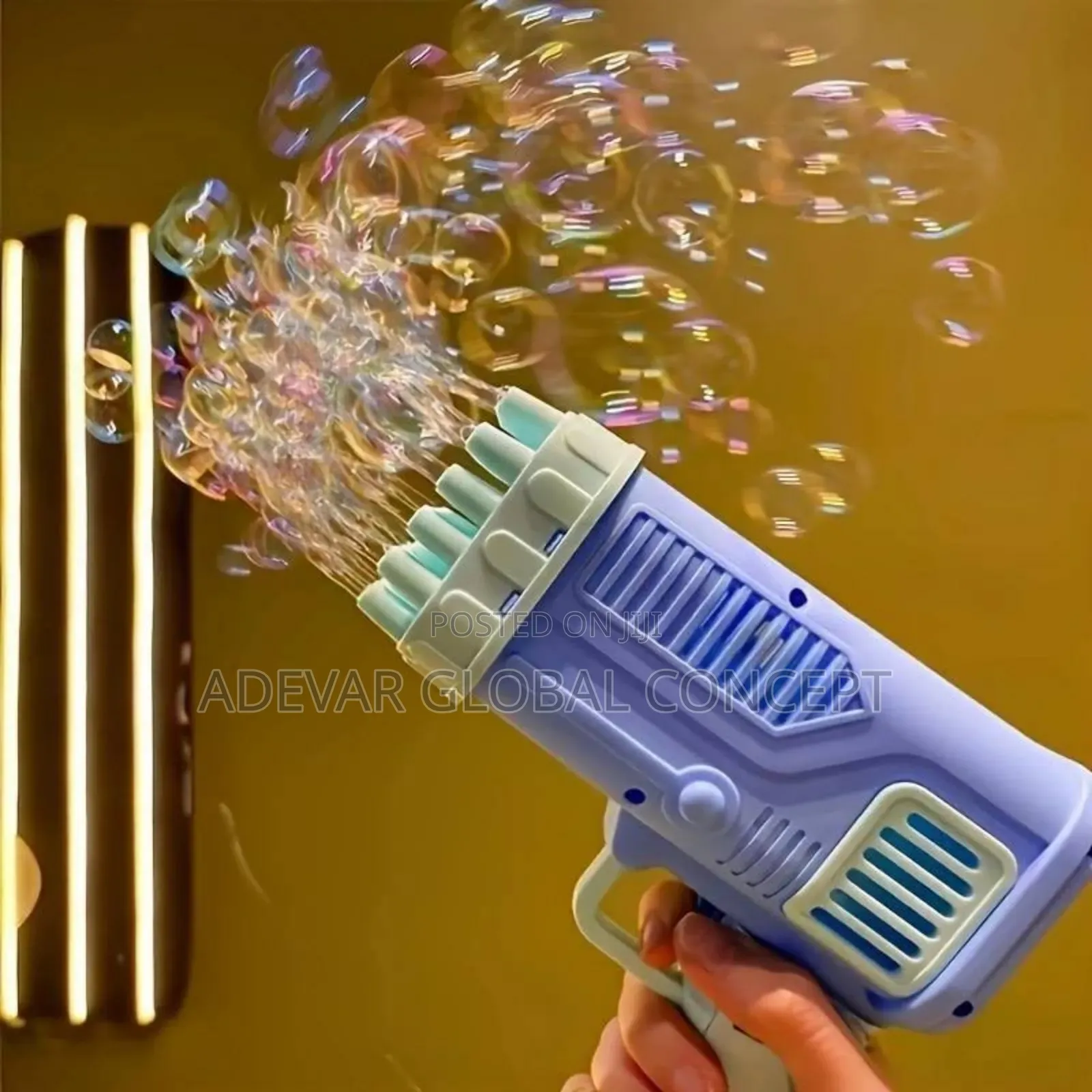 Children's 32 Hole Bubble Machine Bubble Toy Gun