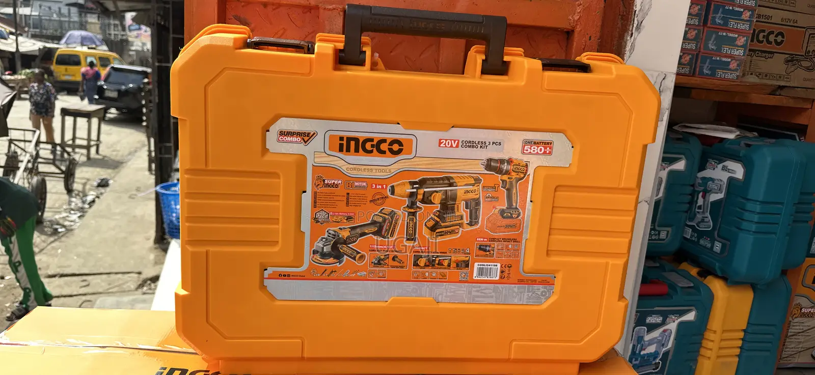 3 in 1 Ingco Cordless Combo Kit