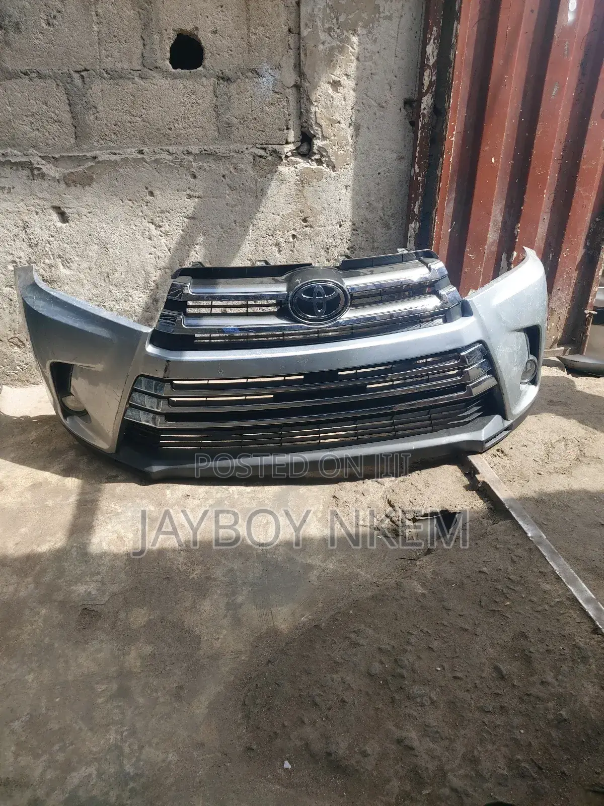 Toyota Front Bumper Highlander 2018