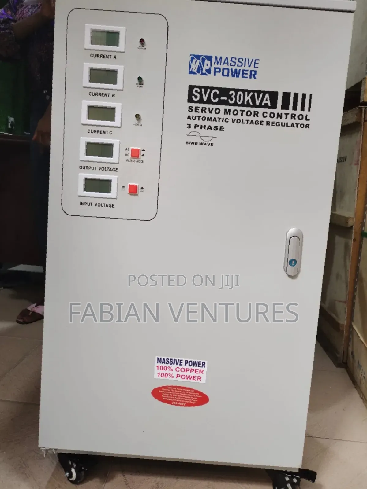 Massive Power :30kva Central Stabilizer/ 3 Phase