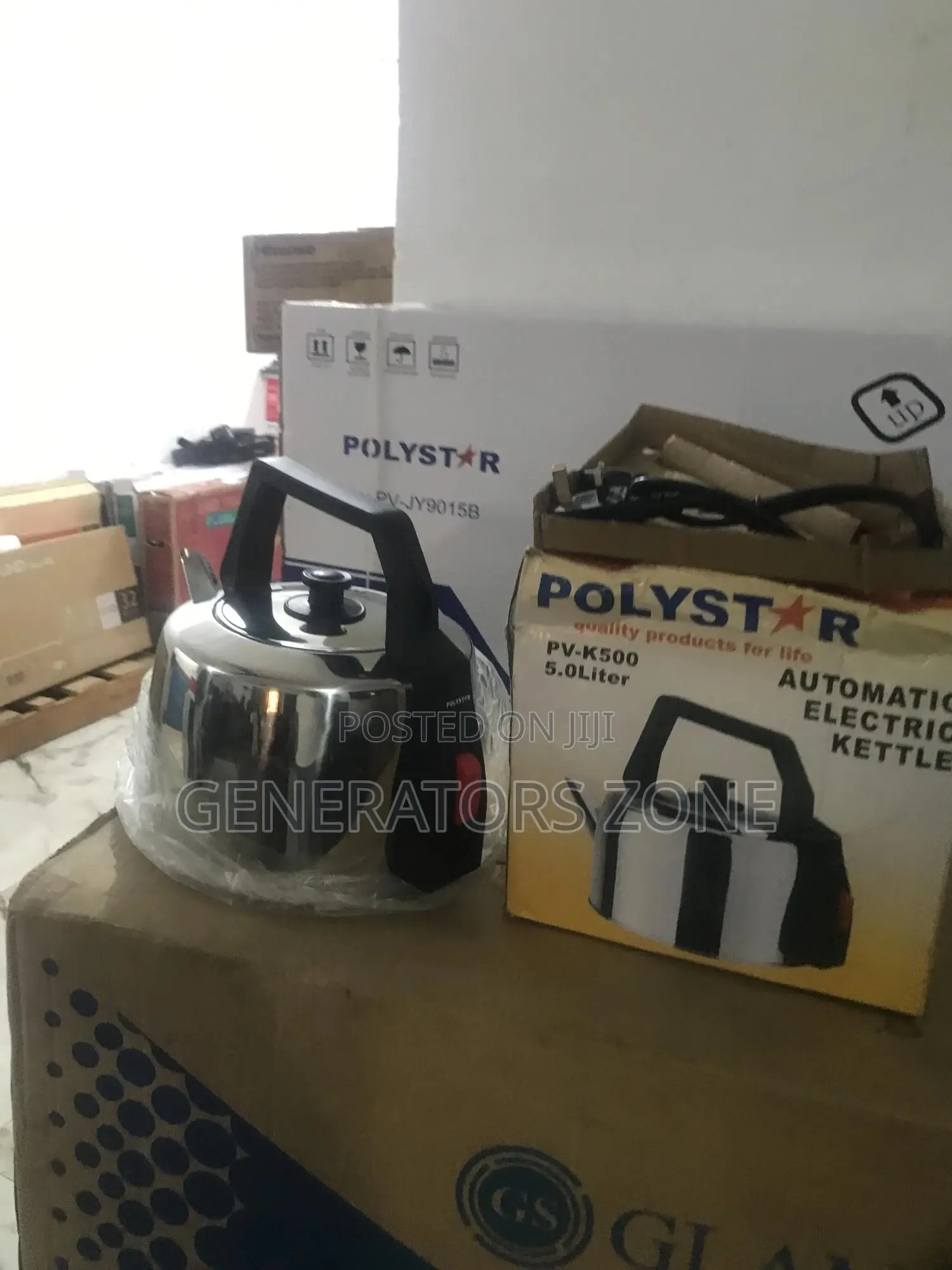 Polystar Rapid Heat Electric Kettle