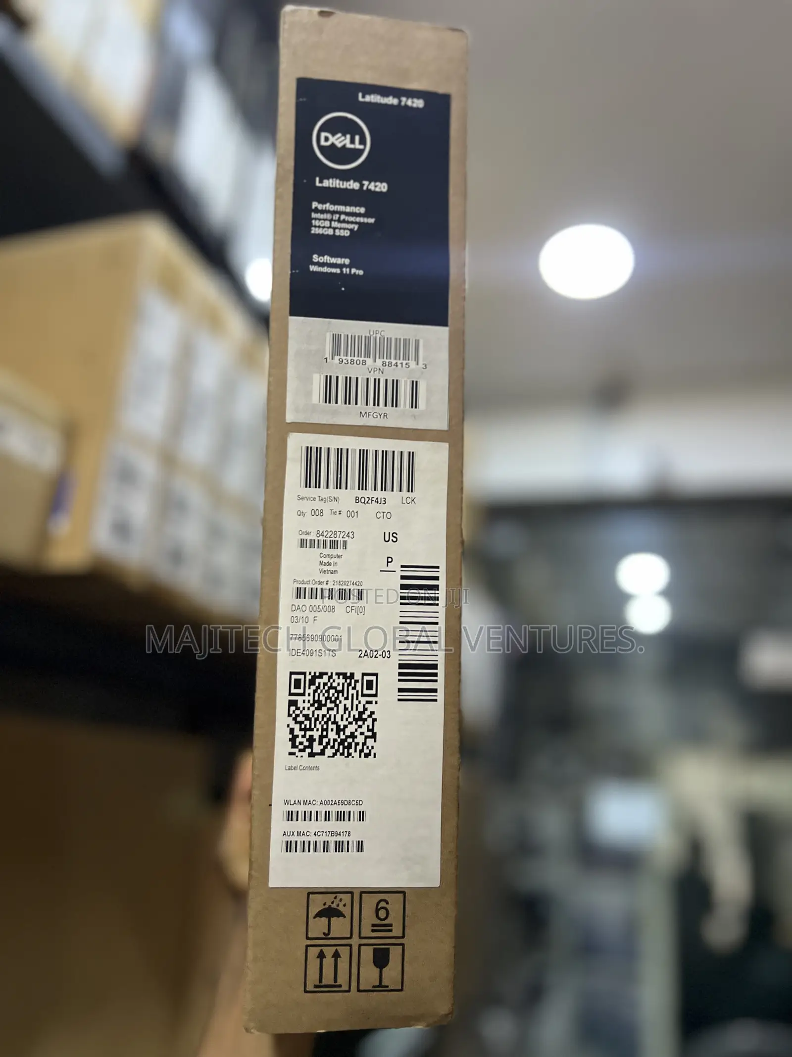 New Laptop Dell Latitude 7420 16GB Intel Core I7 SSD 256GB