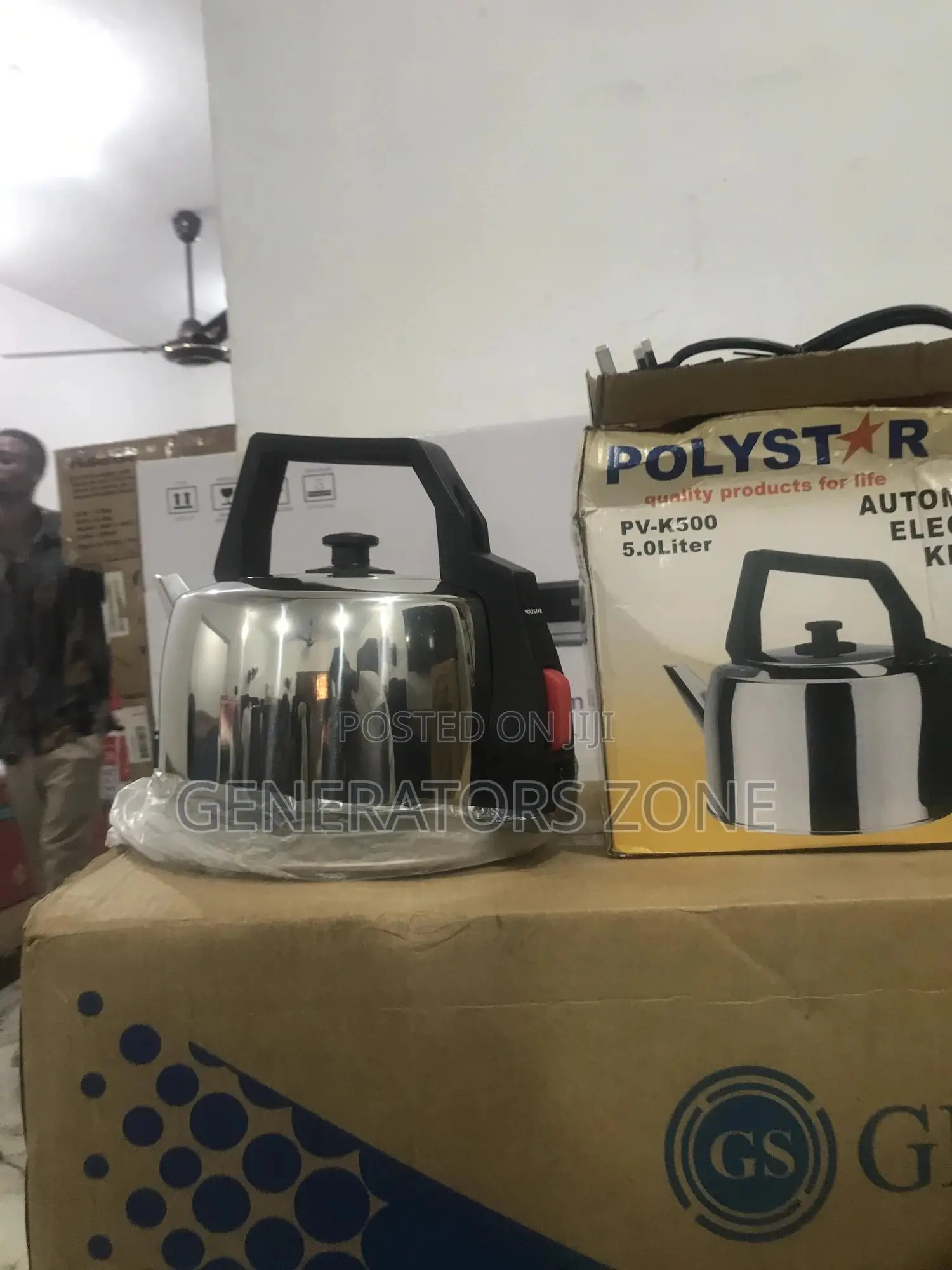 Polystar Professional Stainless Steel Kettle
