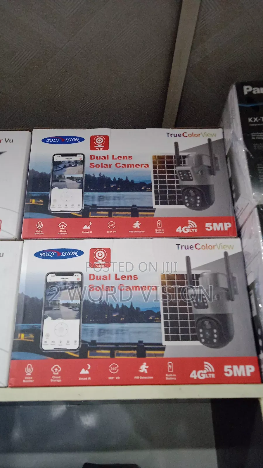 3mp 4g Dual Less V380pro App Outdoor Solar Camera