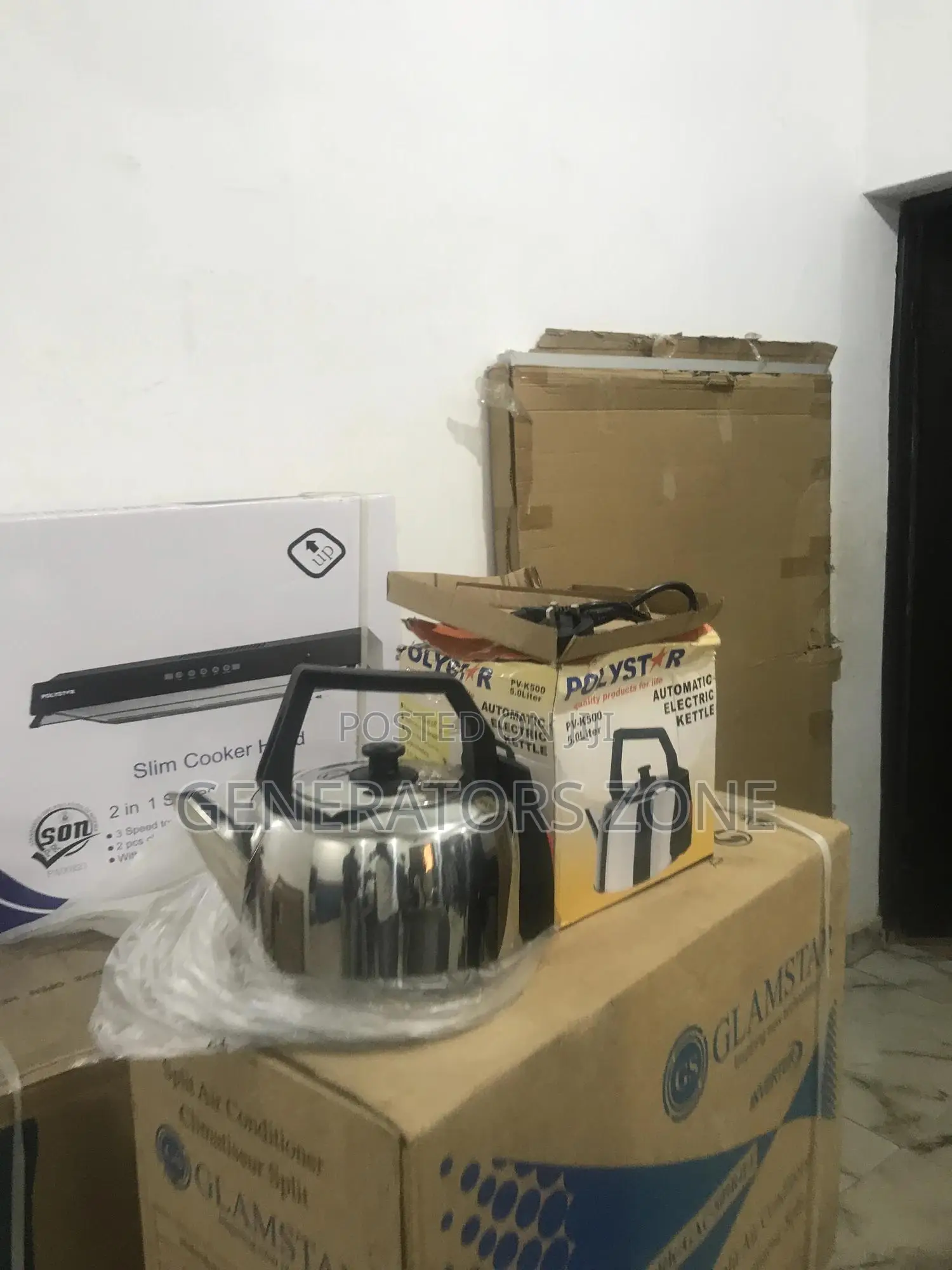 Polystar Quick Heat Electric Kettle
