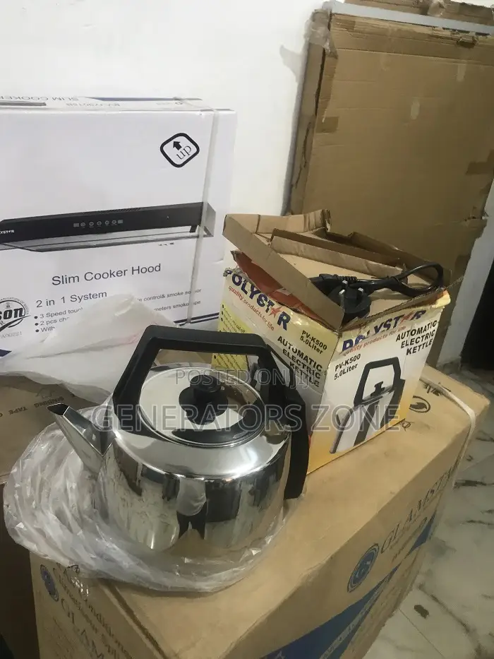 Polystar Electric Kettle With Auto Shut-Off