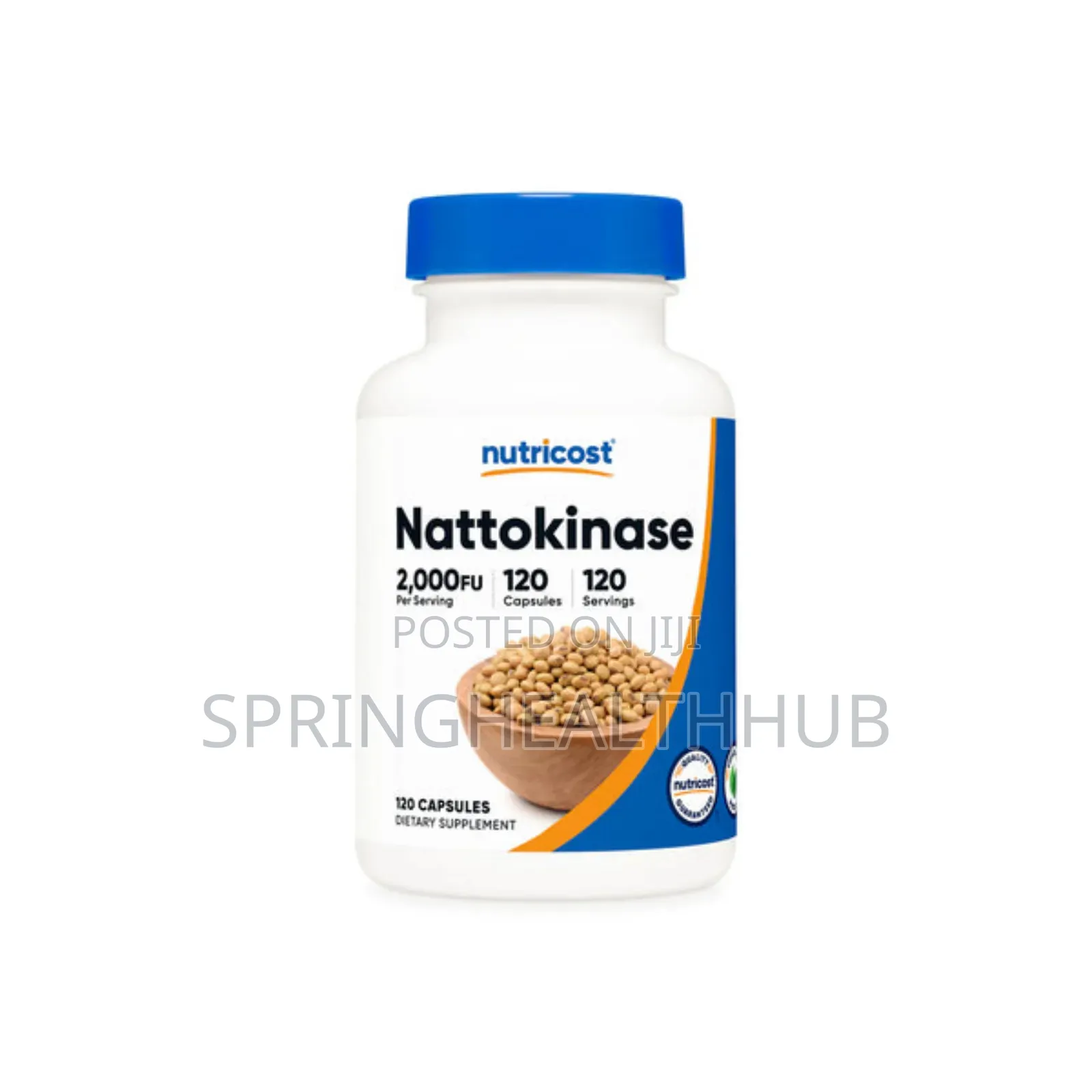 Nutricost Nattokinase 2,000fu | 120 Cap Exp 08/2027