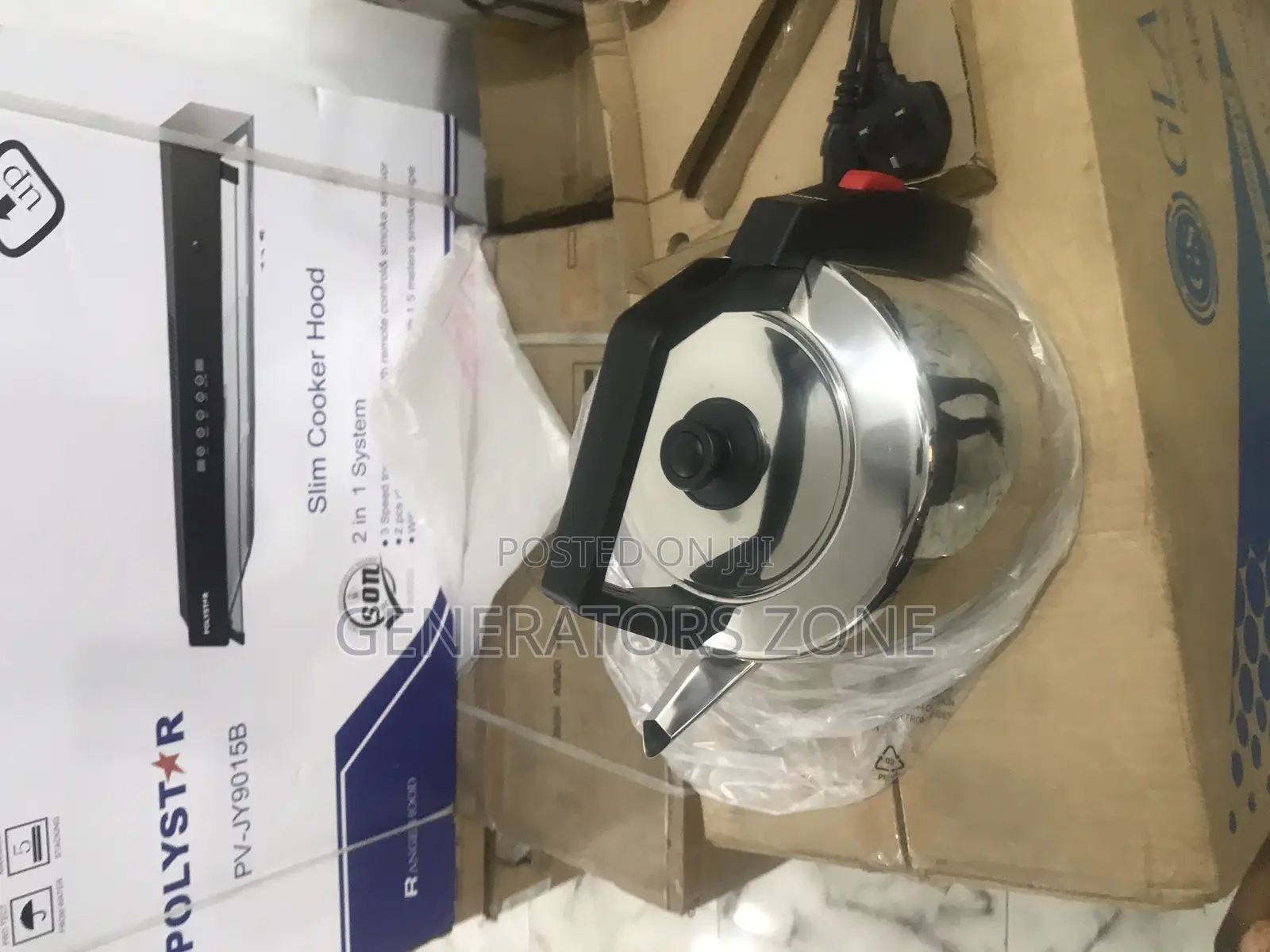 Polystar Instant Heat Electric Kettle