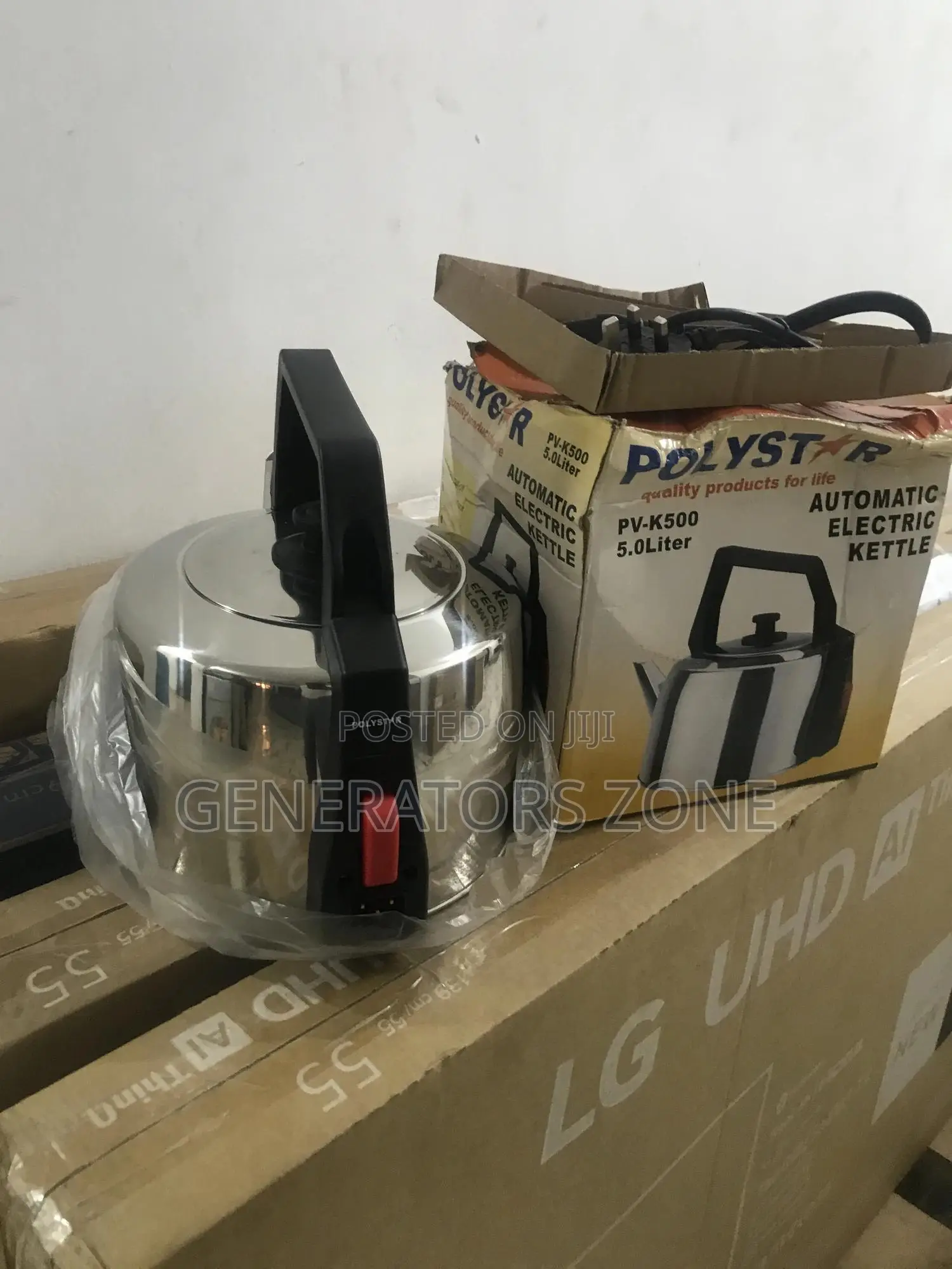 Polystar Fast-Heating Electric Kettle for Coffee Lovers