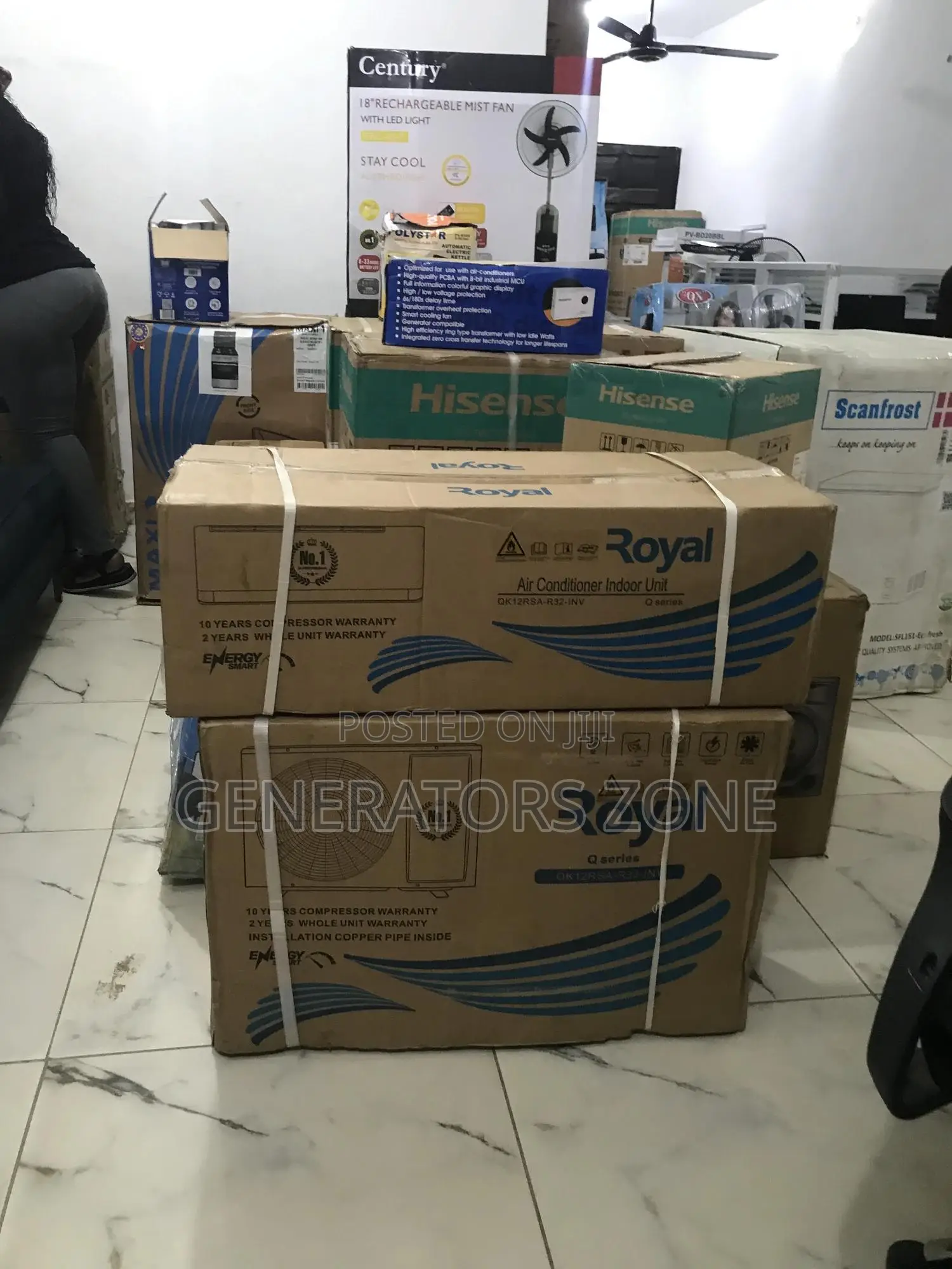"Royal Comfort: 1.5hp Inverter Ac for Ultimate Cooling"
