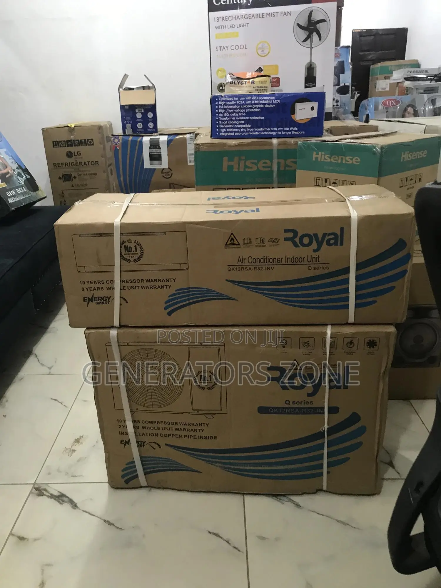 "Smart Climate Control With Royal's 1.5hp Inverter Ac"