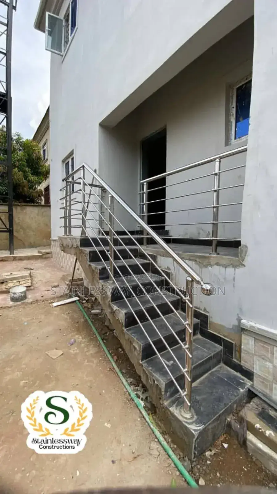 Kitchen Back Balcony Handrails