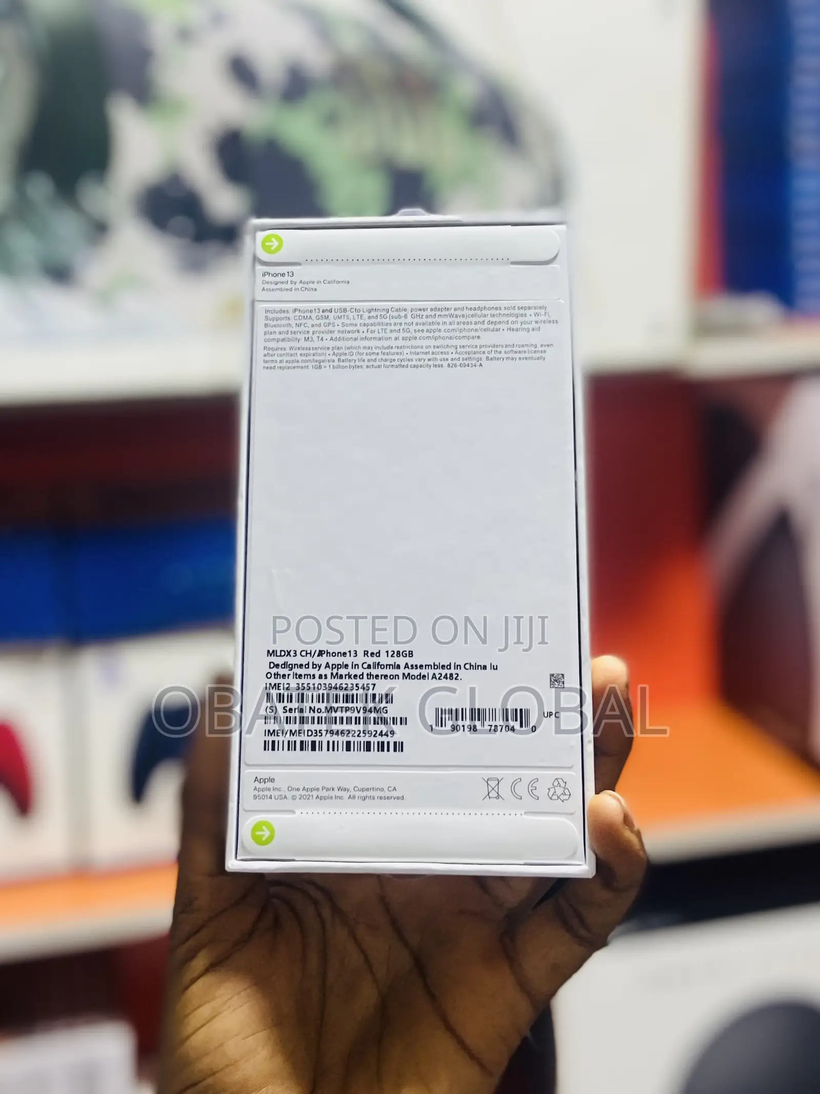 New Apple iPhone 13 128 GB Red
