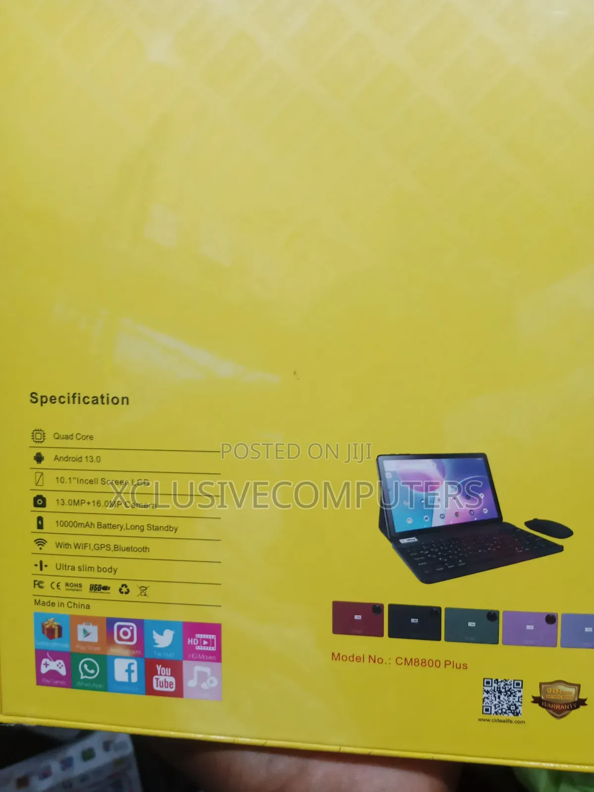 New C idea CM8800 Plus 512 GB