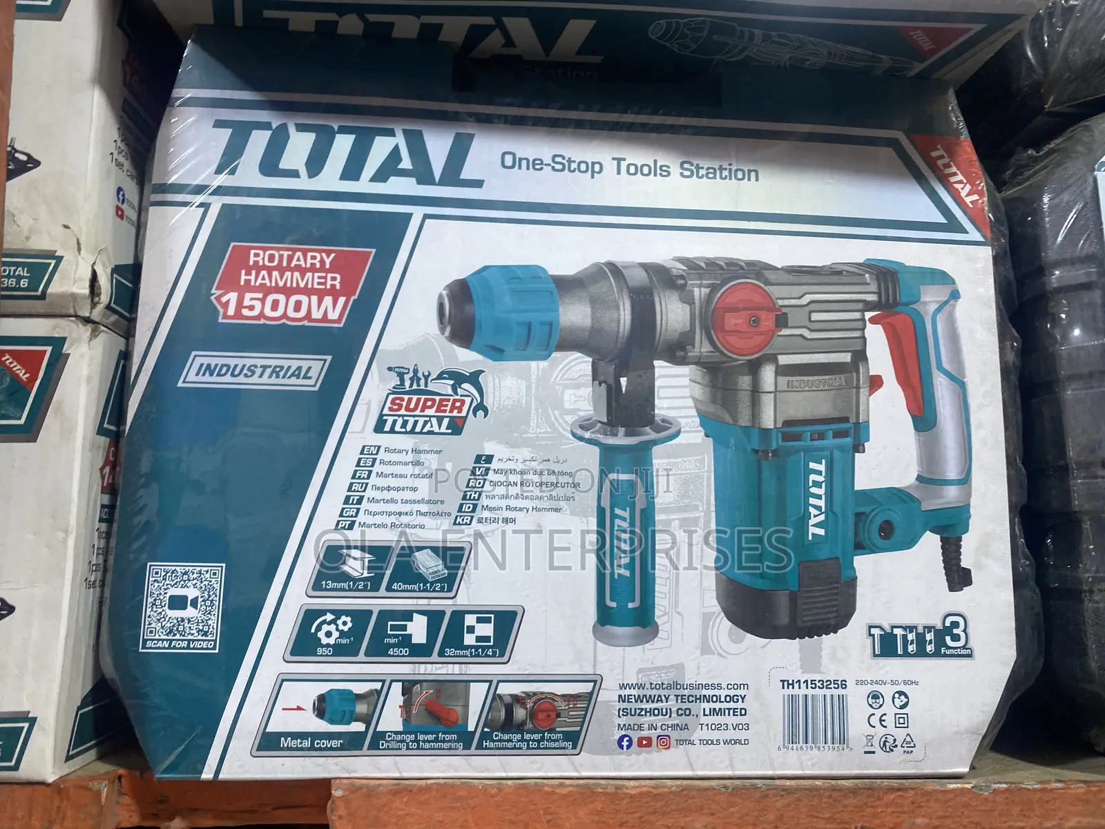 Total Rotary Hammer 1500w