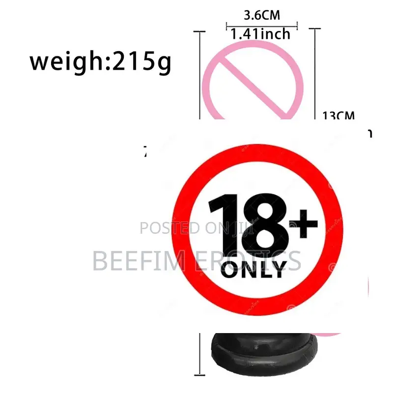 Black Suction Cup Dildo