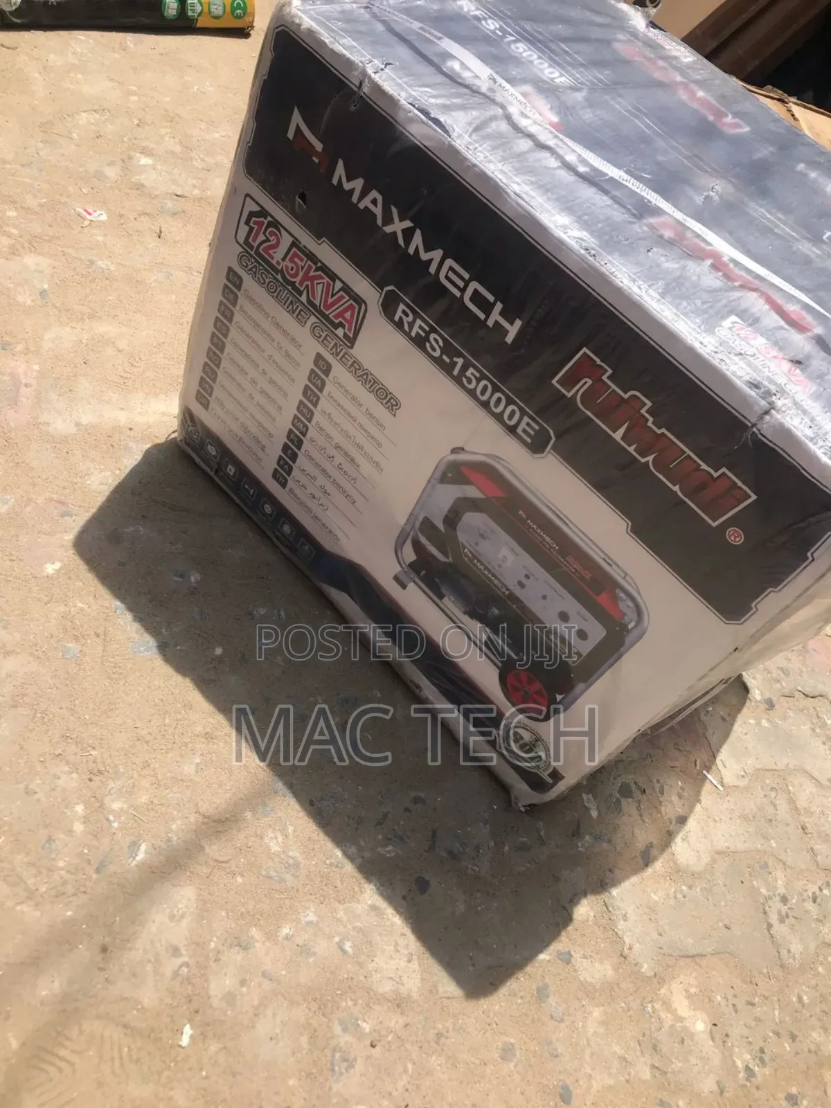 Maxmech 12kva Petrol Cool Generator