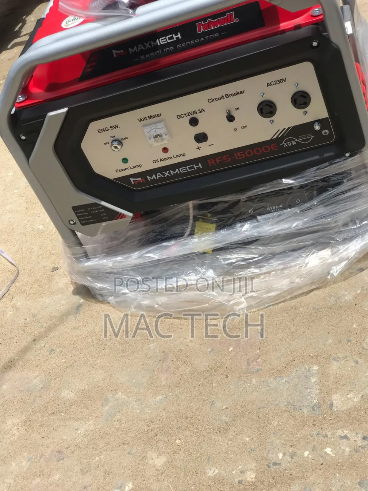 Maxmech Super 12kva Copper Generator