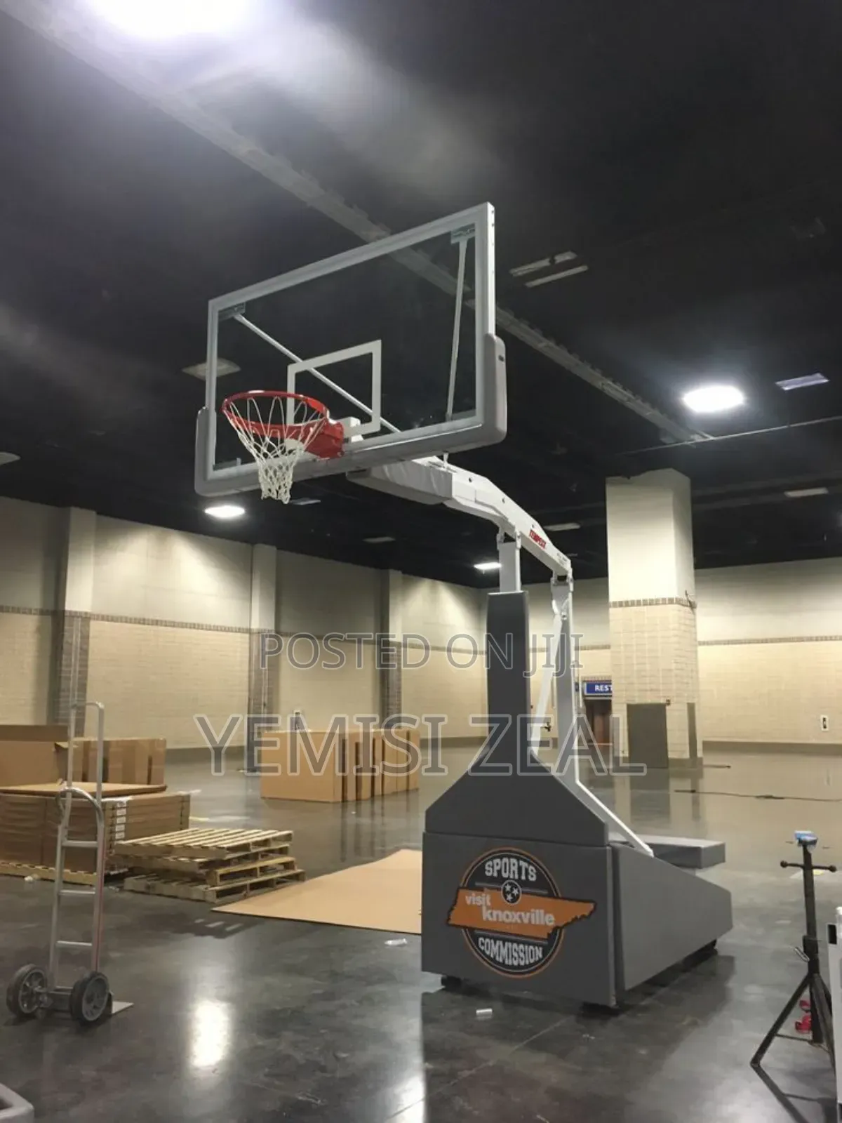 Adjustable Olympic Basketball Stand