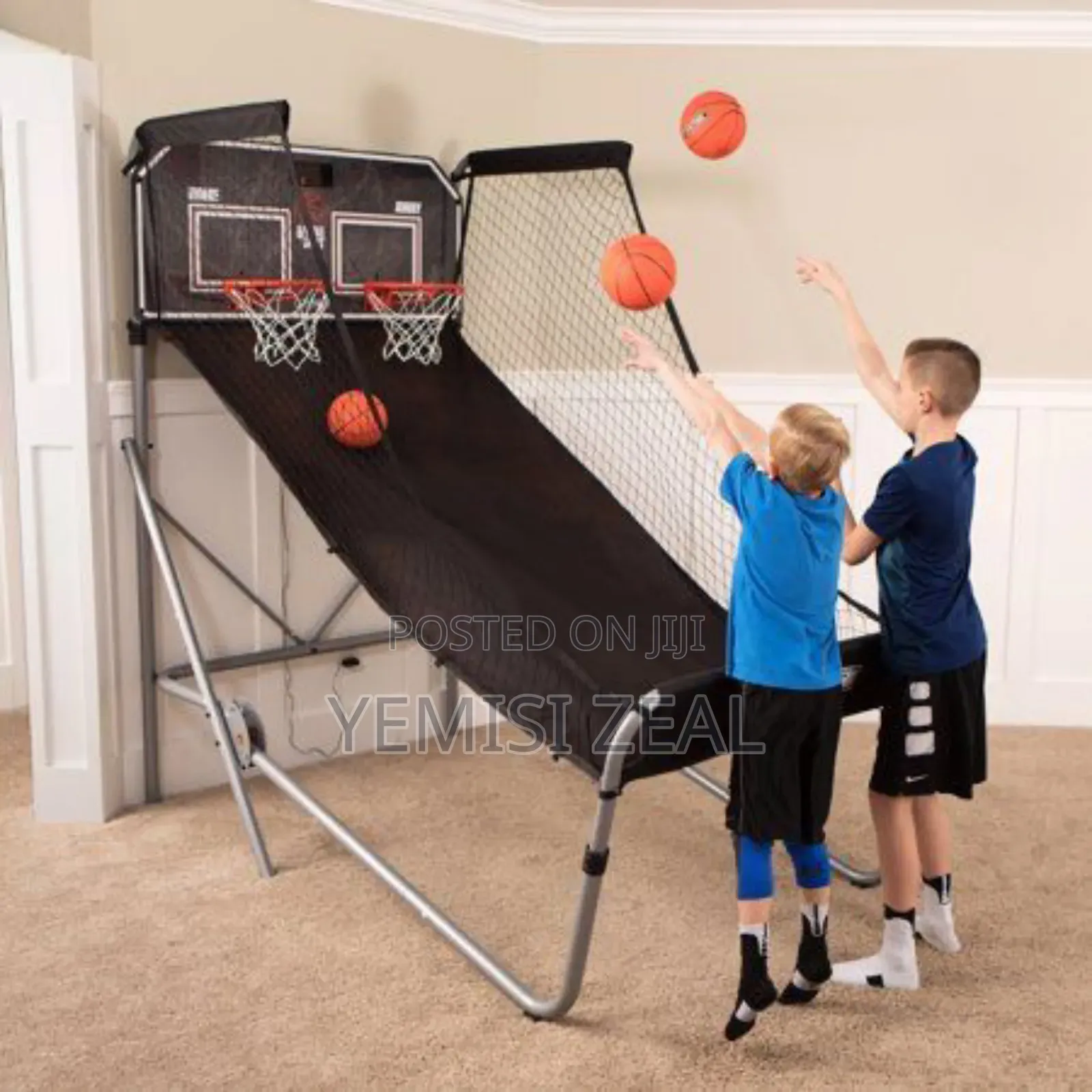 Fancy Basketball Game Stand for Kids and Adults