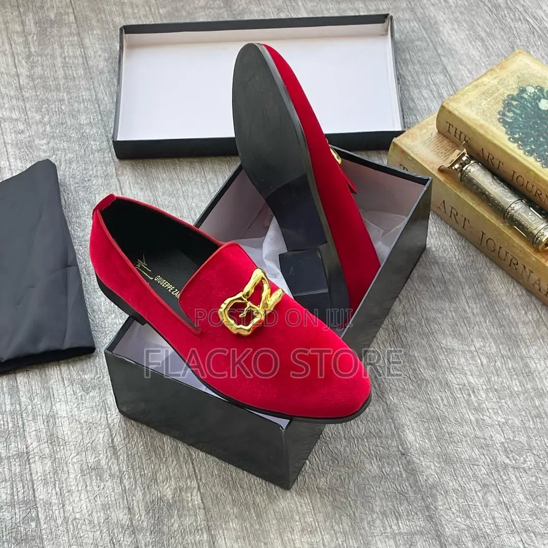 Original Giuseppe Zanotti Suede Loafers Shoes