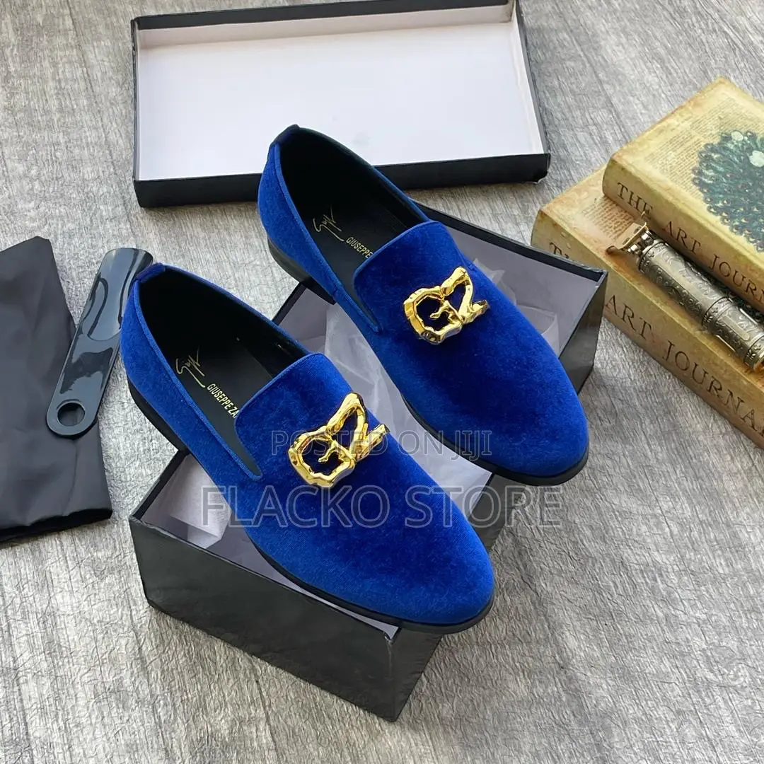 Original Giuseppe Zanotti Suede Loafers Shoes