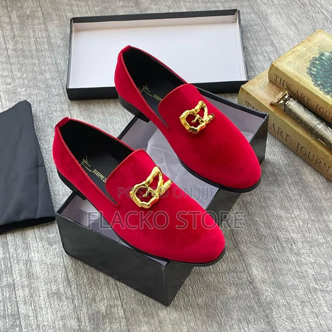 Original Giuseppe Zanotti Suede Loafers Shoes