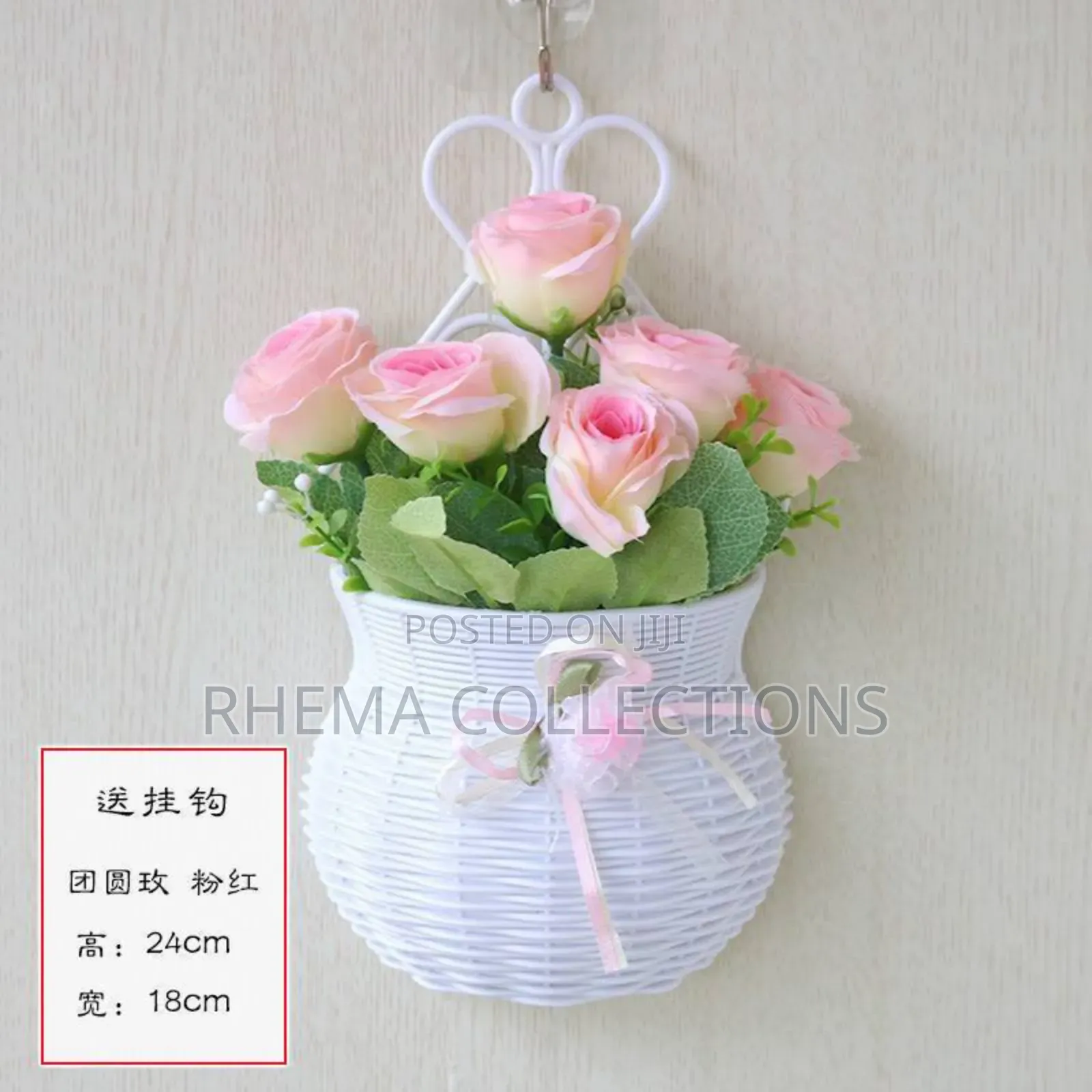 Wall Hanging Potted Plant Home and Office Decor