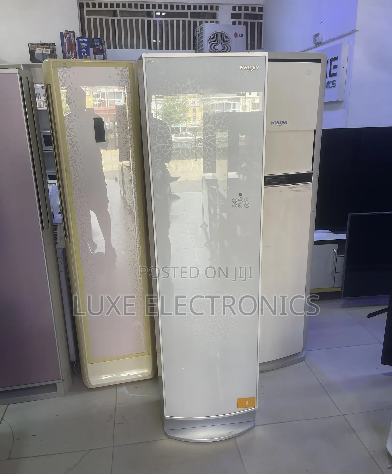 3hp Lg Artcool Inverter Standing Unit Ac Glass Face