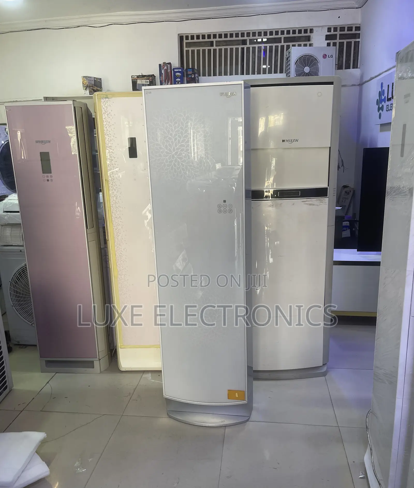 3hp Lg Artcool Inverter Standing Unit Ac Glass Face