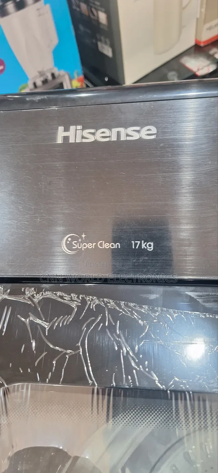 Brand New Hisense 17kg Automatic Top Load Wash And Spinning
