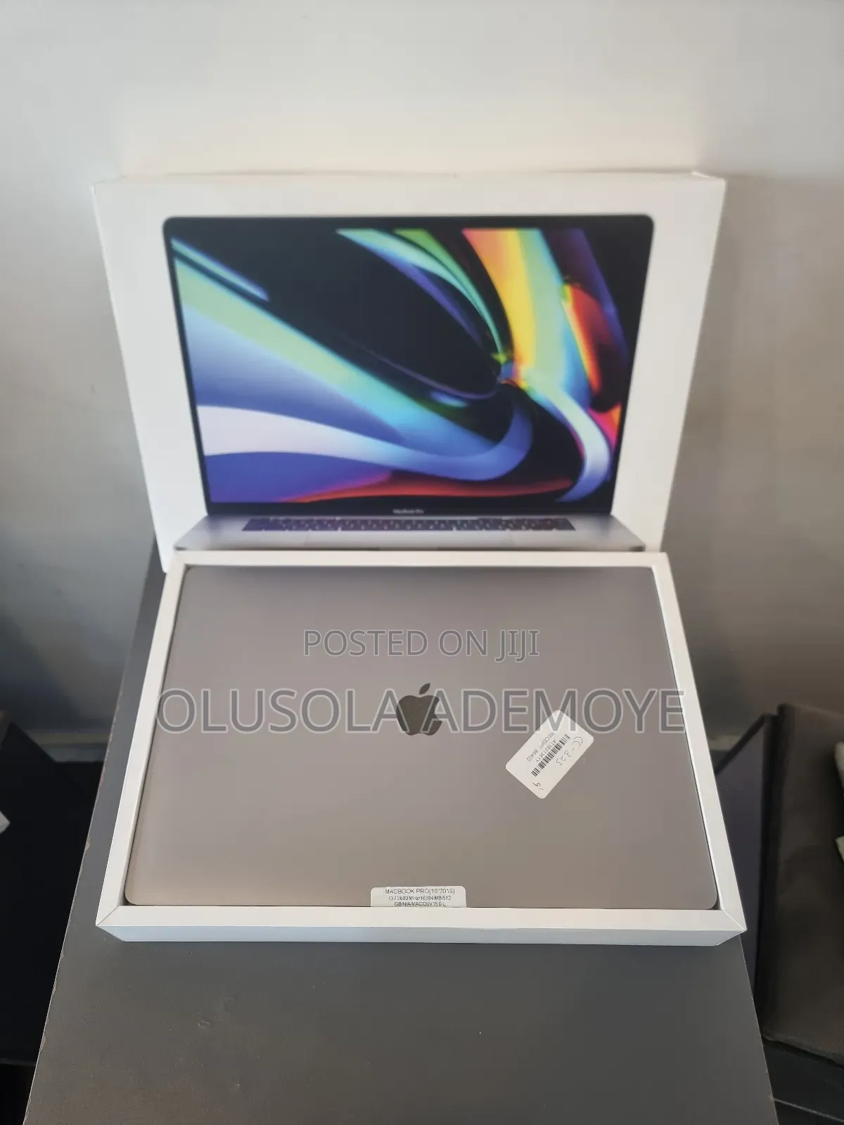 Laptop Apple MacBook Pro 2019 16GB Intel Core i7 SSD 512GB
