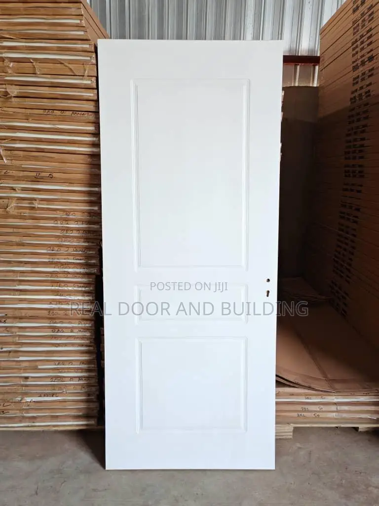 White Quality Wooden Door (Hdf69)
