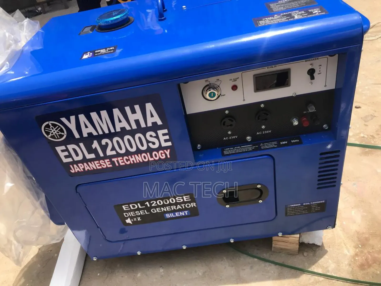 Yamaha 10kva Soundproof Generator
