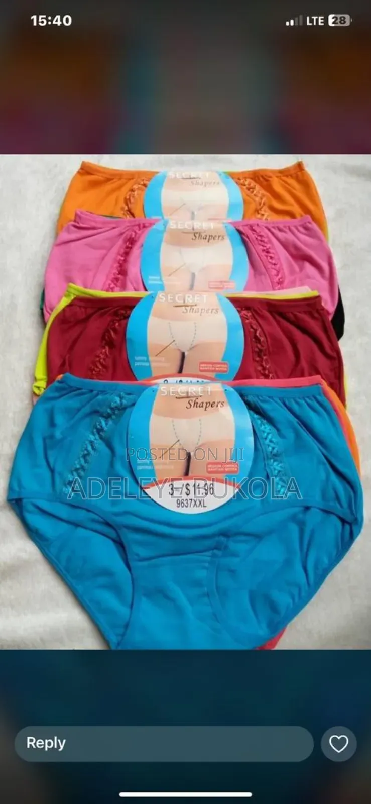 Ladies Full Cotton Pants 3 Pieces